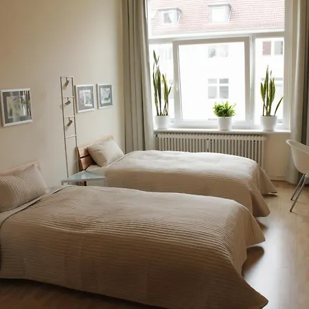 Zweitbettzimmer Two-bed Гостевой дом Ганновер